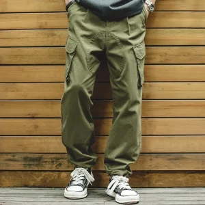 Retro Tactical Tapered Pants