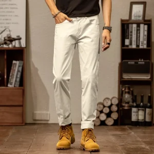 Slightly stretch casual pants