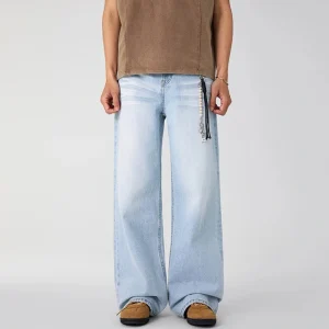 wide-leg jeans