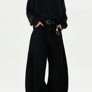 Loose wide-leg pants